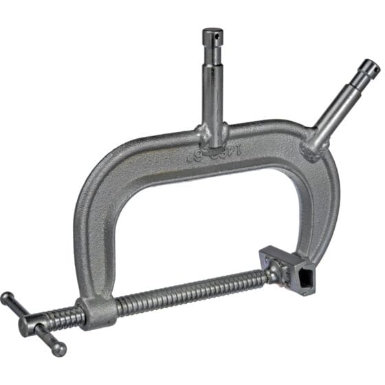 6″ C Clamp with Baby Spud