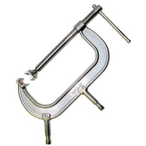 8″ C Clamp with Baby Spud