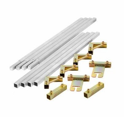 8×8 Modern Studio Equipment Square Tube Aluminum Frame (Break Down) 4ft Tubes