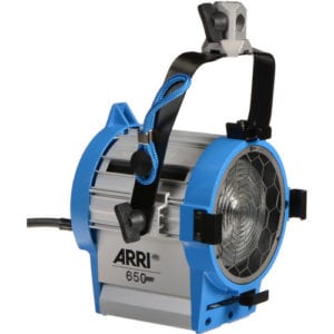 ARRI 650W Plus Tungsten Fresnel (120-240VAC)