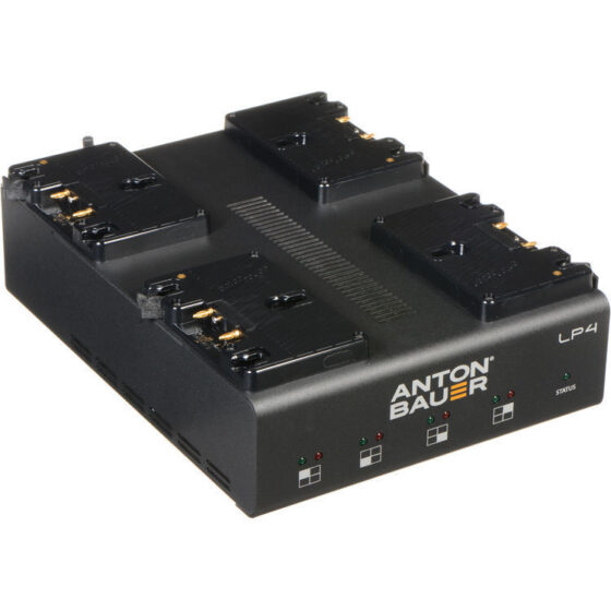Anton Bauer LP4 Quad Gold Mount Battery Charger