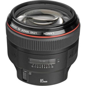 Canon EF 85mm F1.2 L USM Lens