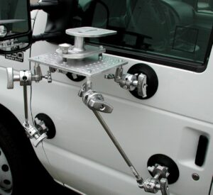 4 Leg Car Mount With 6″ Vacuum Cups Package