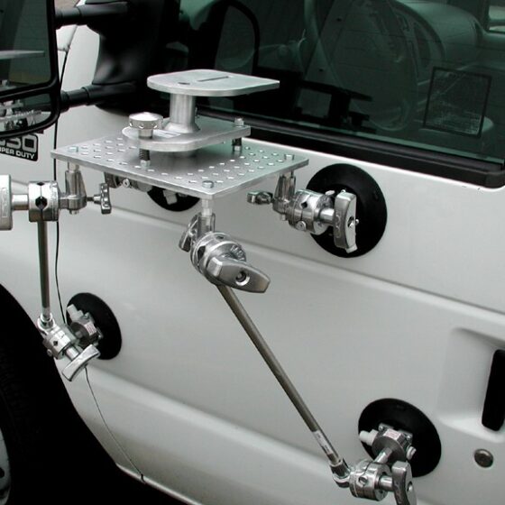 4 Leg Car Mount With 6″ Vacuum Cups Package - C Mount
