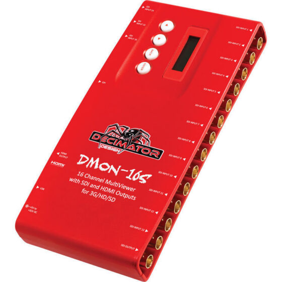 Decimator DMON-16S 16 Channel Multiviewer & Video Converter