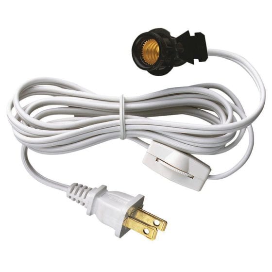 Hanging Lamp Light Cord with Socket
