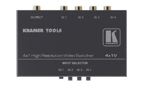 Kramer Tools 4x1 High Resolution Video Switcher