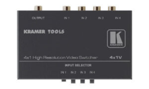 Kramer Tools 4×1 High Resolution Video Switcher