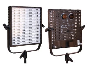 Litepanels 1×1 Bi Color LED Panel Light Fixture (Flood)