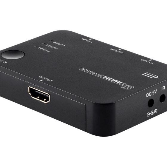 Monoprice Blackbird 4K 6×2 HDMI Matrix with Audio, HDCP 2.2