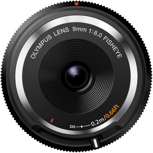 Olympus 9mm F8.0 Fisheye Micro four thirds  Lens (MFT Mount)