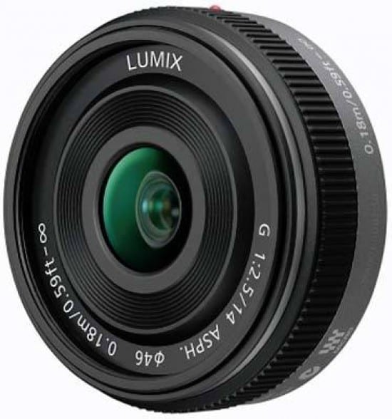 Panasonic Lumix G 14mm F2.5 Aspherical  Micro Four Thirds Lens (MFT Mount)
