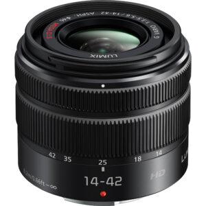 Panasonic Lumix G Vario 14-42mm Aspherical Lens Micro Four Thirds Lens (MFT Mount)