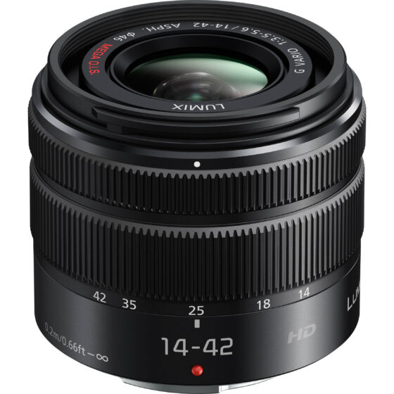 Panasonic Lumix G Vario 14-42mm Aspherical Lens Micro Four Thirds Lens (MFT Mount)