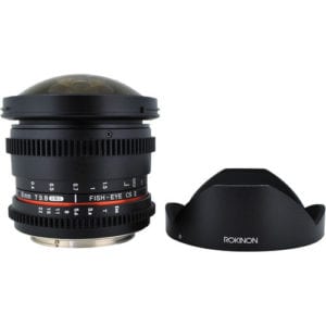 Rokinon 8mm T3.8 Fisheye EF Lens (EF Mount)