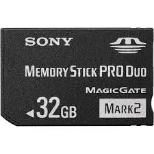 Sony 32GB Pro Duo Card