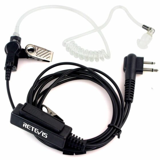 Surveillance Walkie Ear Piece for Motorola CP200 Walkie