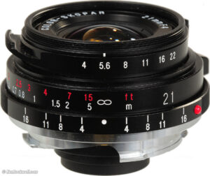 Voigtlander Color-Skopar 21mm F4.0 P Lens (M Mount)