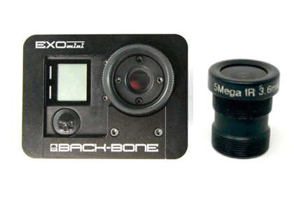 *IR - Back Bone Ribcage Modified Infrared HERO 3 GoPro Camera Package