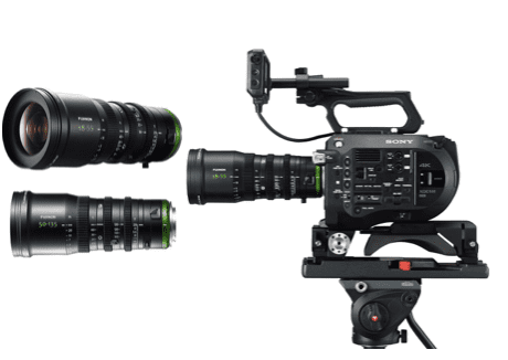 Sony PXW-FS7 Mark II XDCAM Super 35 Camera + 2 Lens Fujinon MK package