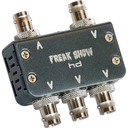 Freakshow HD 4K 12G-SDIb 1x4 DA w  Microsplit Power Connector