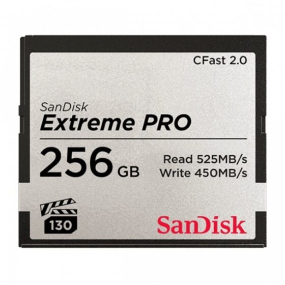 SanDisk Extreme PRO 256GB CFast 2.0 Card