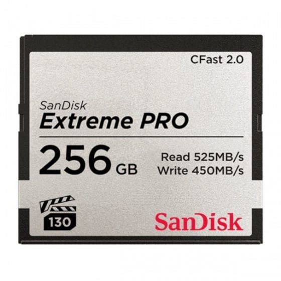 SanDisk Extreme PRO 256GB CFast 2.0 Card