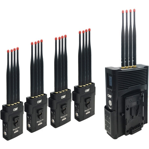 Crystal Video Technology BeamLink-Quad 4-Channel HD Wireless Video Transmission System Rental Kit