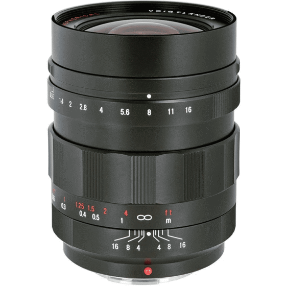 Voigtlander Nokton 17.5mm F/0.95 Micro Four Thirds Mount Lens (MFT Mount)