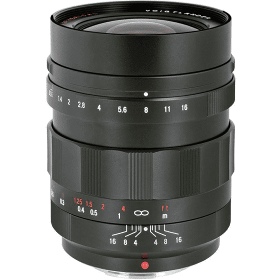 Voigtlander Nokton 17.5mm F/0.95 Micro Four Thirds Mount Lens (MFT Mount)
