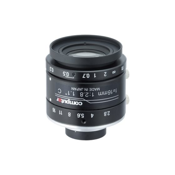 Computar 1.1″ 16mm f/2.8 12MP C mount Lens